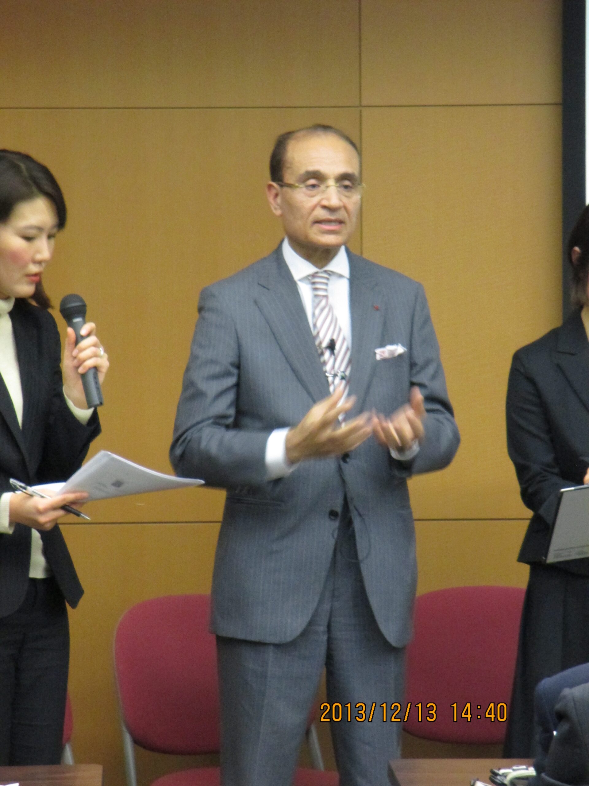 東亜総研月例セミナー報告－平成25年12月13日（金）