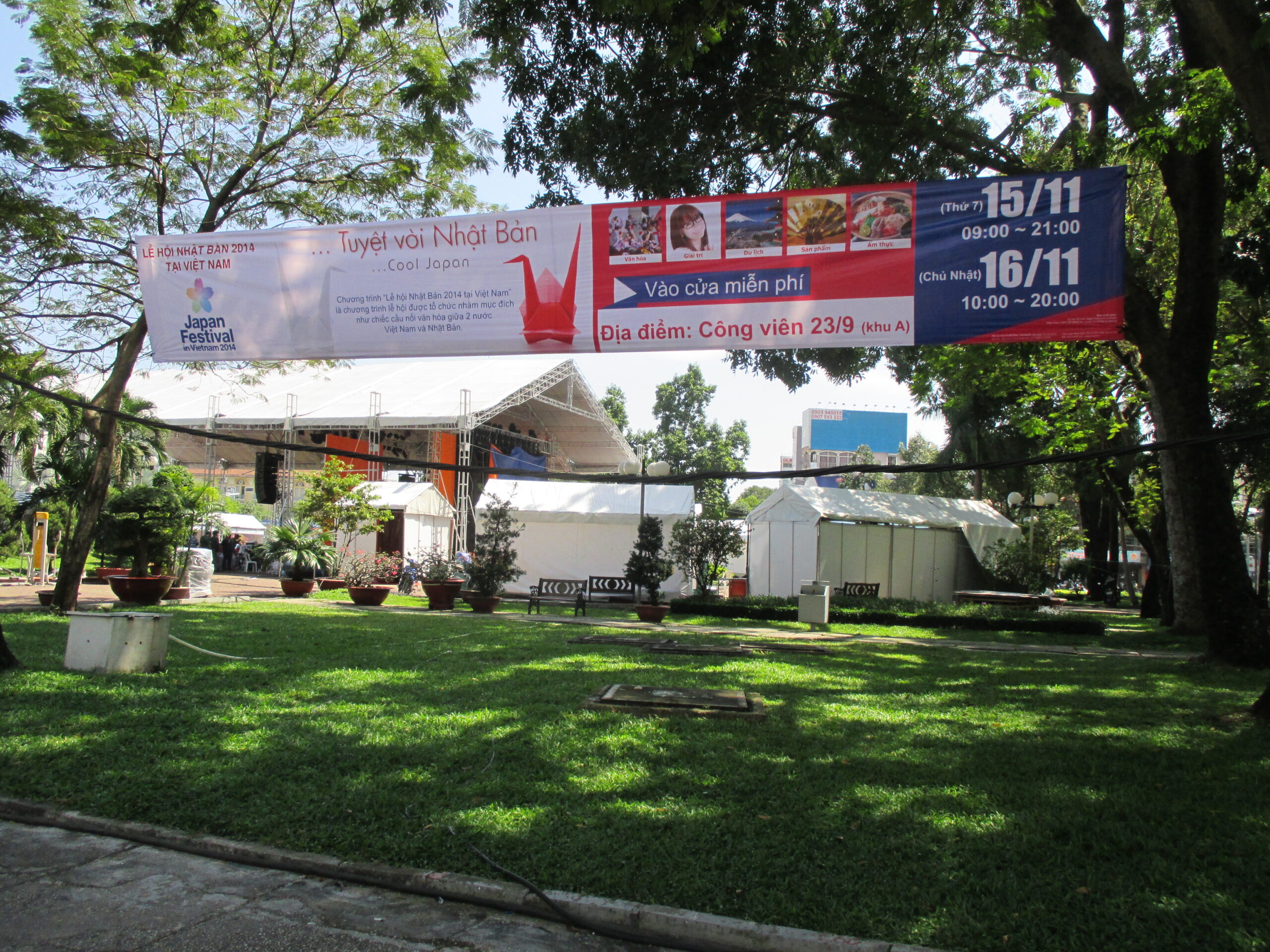 「Japan Festival in Vietnam 2014」開催される