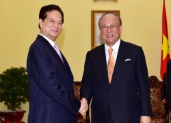 【ズン前首相と会談】