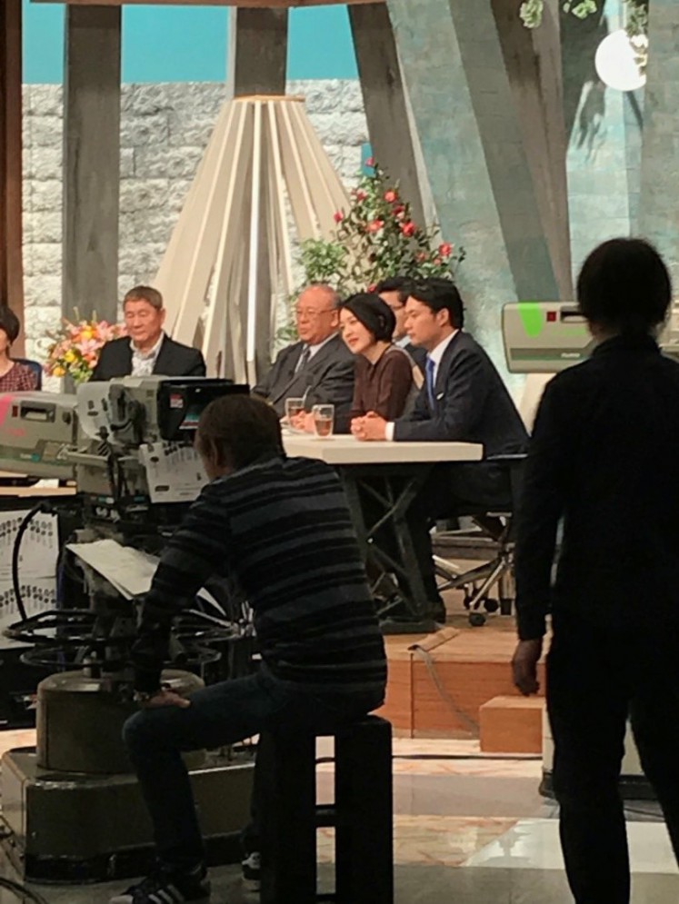 東亜総研 武部勤会長、『ビートたけし　TVタックル』出演のお知らせ